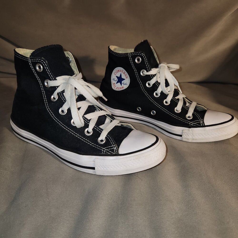 Converse All Stars high tops,  Women's 8